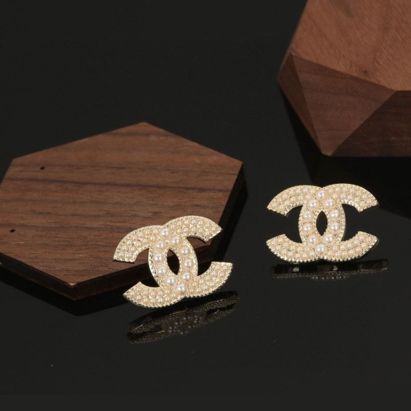Ch*el earrings